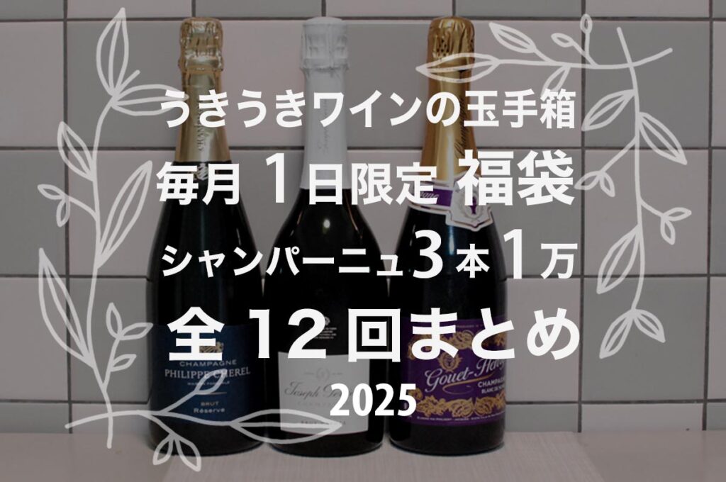 うきうきワインの玉手箱のワイン福袋 | 週末おうちワイン